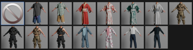Avatar Creator outfit presets