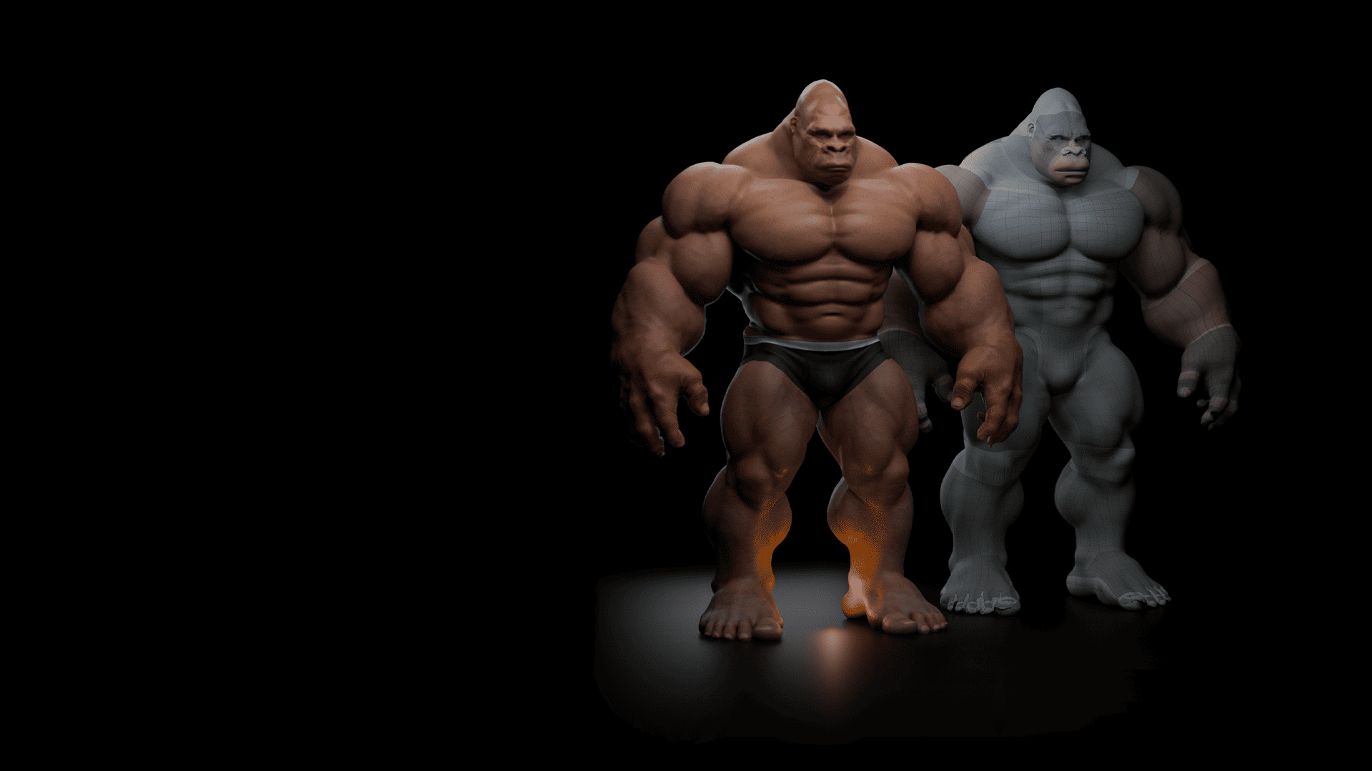 Avatar Wrap source character and wrapped target topology